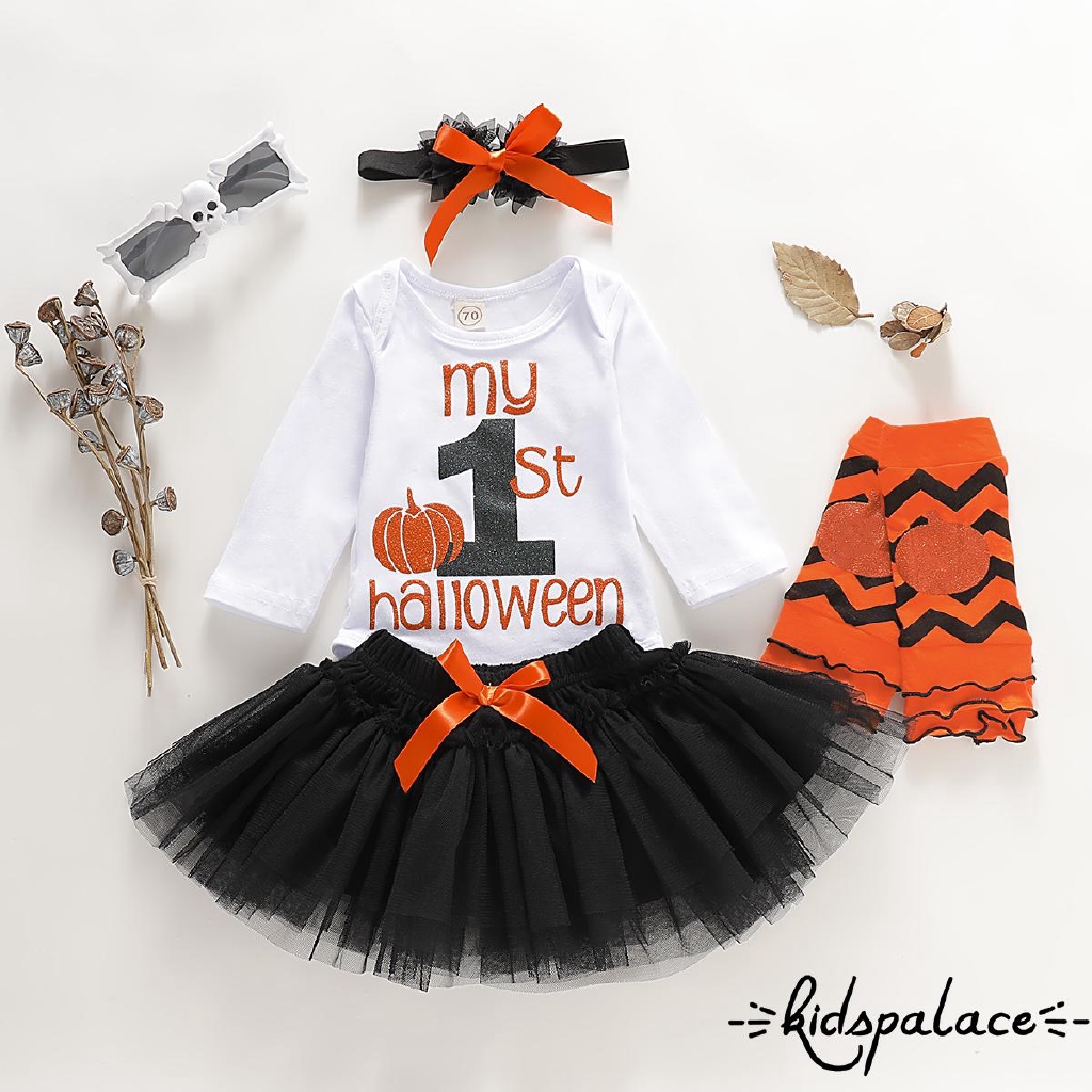 baby girl halloween romper