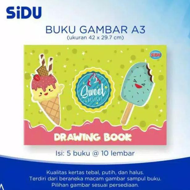 

Murah Buku Gambar Sinar Dunia Sidu A3 Grosir - Grosir Terlaris