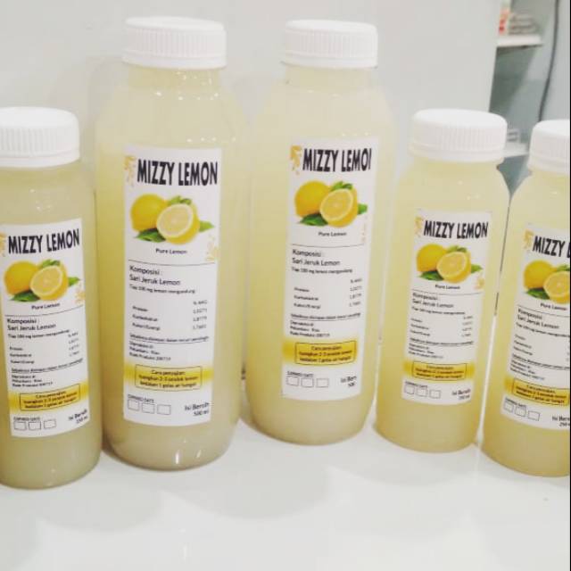 

Mizzy lemon 500ml