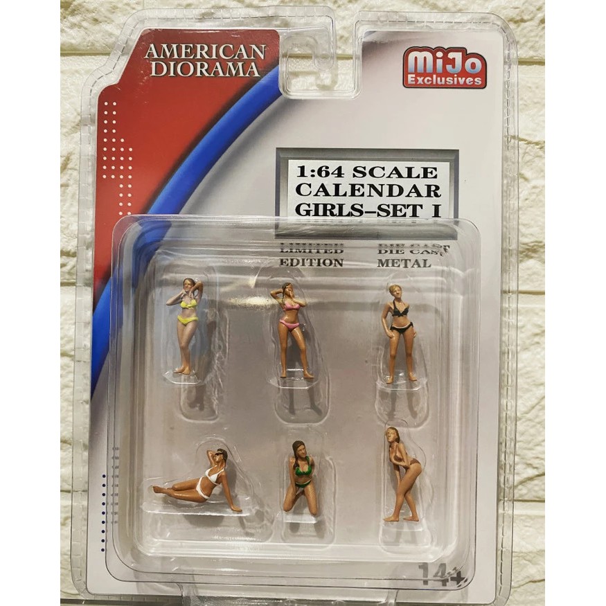 Mijo Exclusive 1:64 Scale Calendar Girls Figure