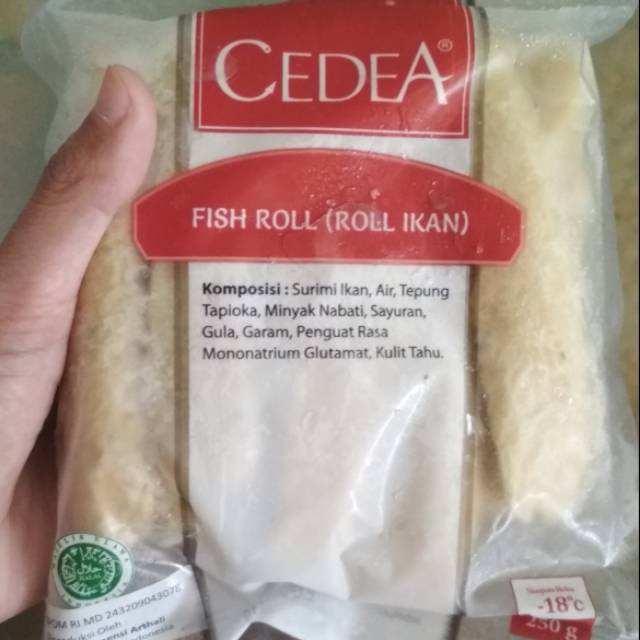 

Cedea Fish Roll ikan 250 gram