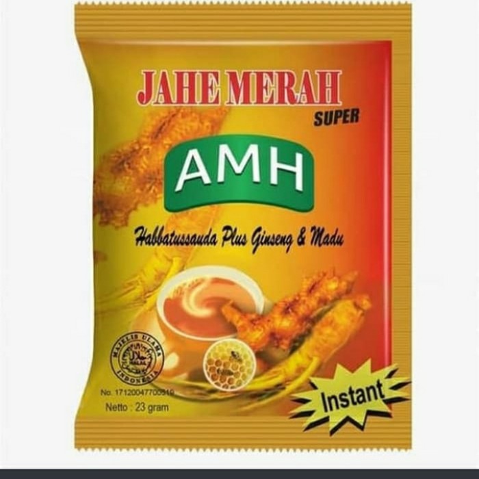 

Jahe Merah Bubuk AMH plus Habbatussauda per sachet