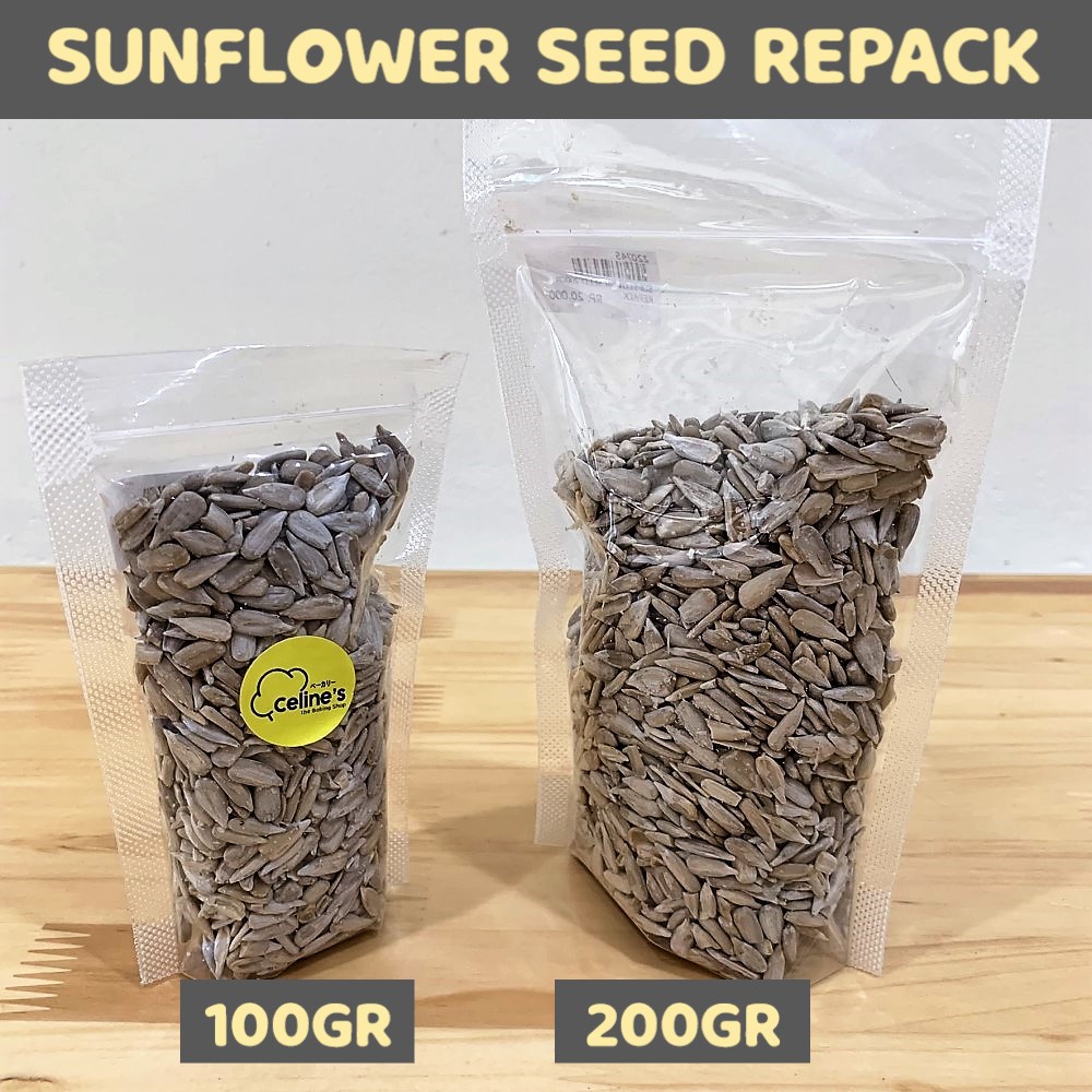 

Raw Sunflower Seed / Biji Bunga Matahari / Kuaci Mentah Repack 250gr