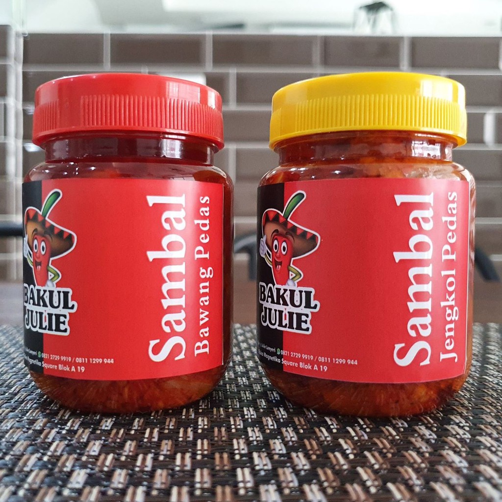 

Paket HEMAT 2 SAMBAL (Bawang & Jengkol)