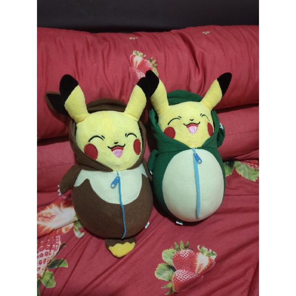 Boneka Pikachu Bedong Pikachu kostum pikachu costum snorlax vulpix Pokemon Pikachu Jumbo