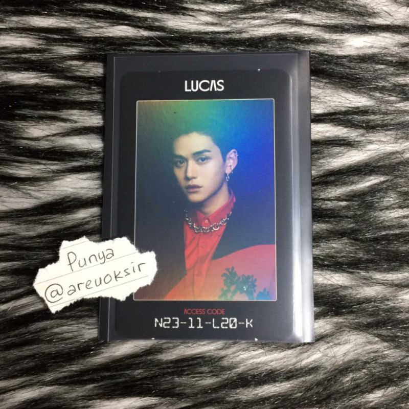 [READY] AC access card lucas nct wayv