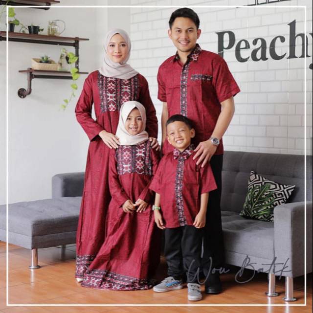 Couple Keluarga / Seragam Keluarga / Couple Family / Seragam Batik / Seragam Kantor / Batik Murah