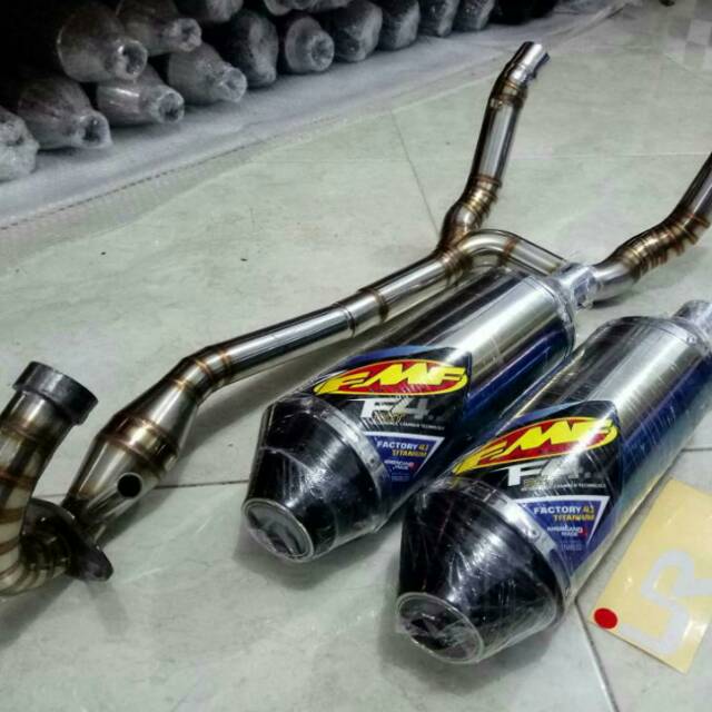 Knalpot Fmf Buat Motor Crf Klx Dtraker Shopee Indonesia