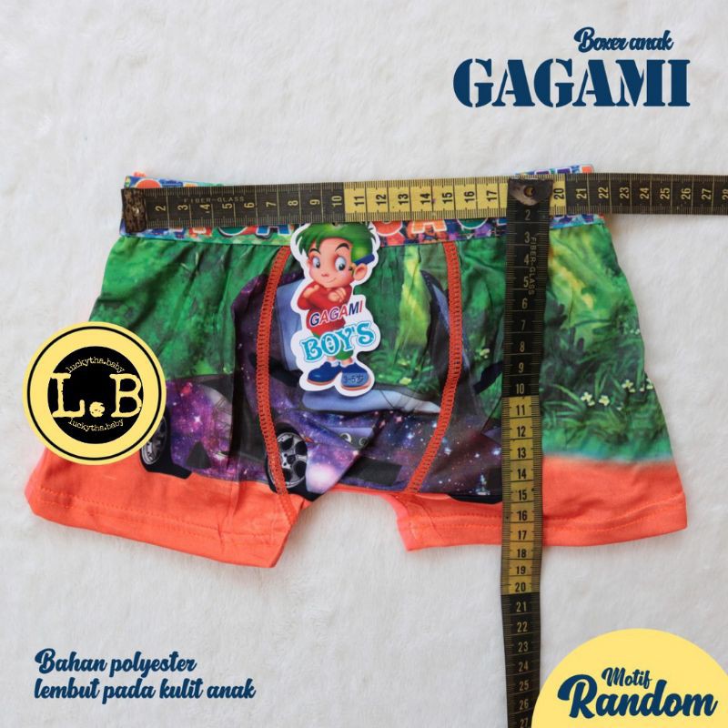 6pc_ celana BOXER GAGAMI BOY &amp; GIRL MOTIF KARAKTER / CELANA DALAM ANAK GAGAMI /CD renang ANAK GAGAMI