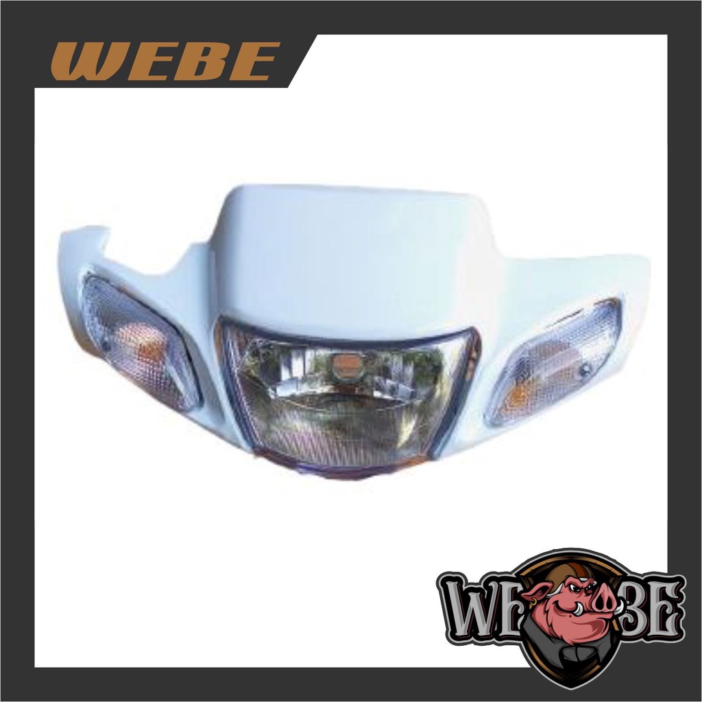batok f1zr / batok depan fiz r set lampu warna PUTIH