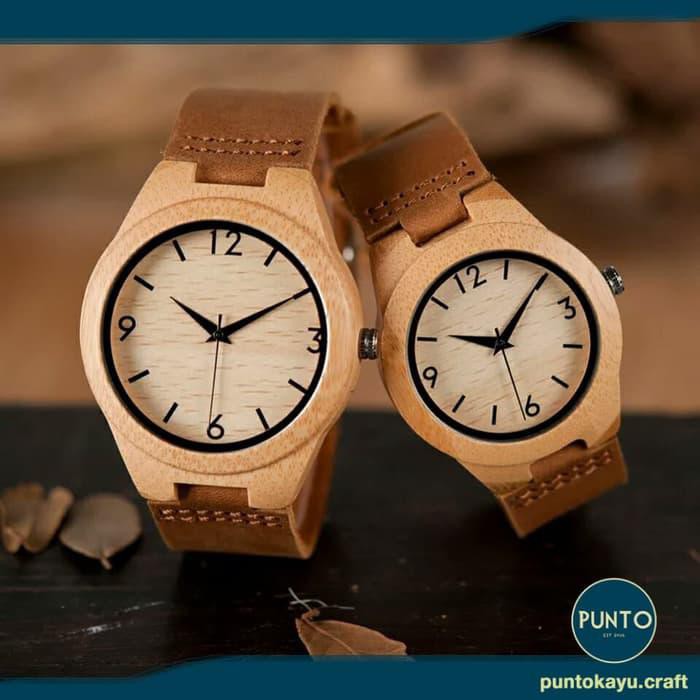 Terlaku Jam Tangan Pria Wanita Kayu Couple A31 Bobo Bird