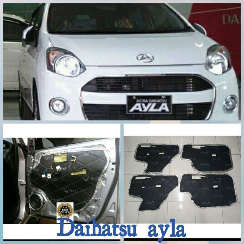 Daihatsu ayla peredam suara pintu mobil