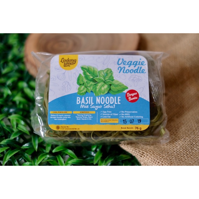 

LADANG LIMA - MIE SAYUR SEHAT BASIL NOODLE 76 GR