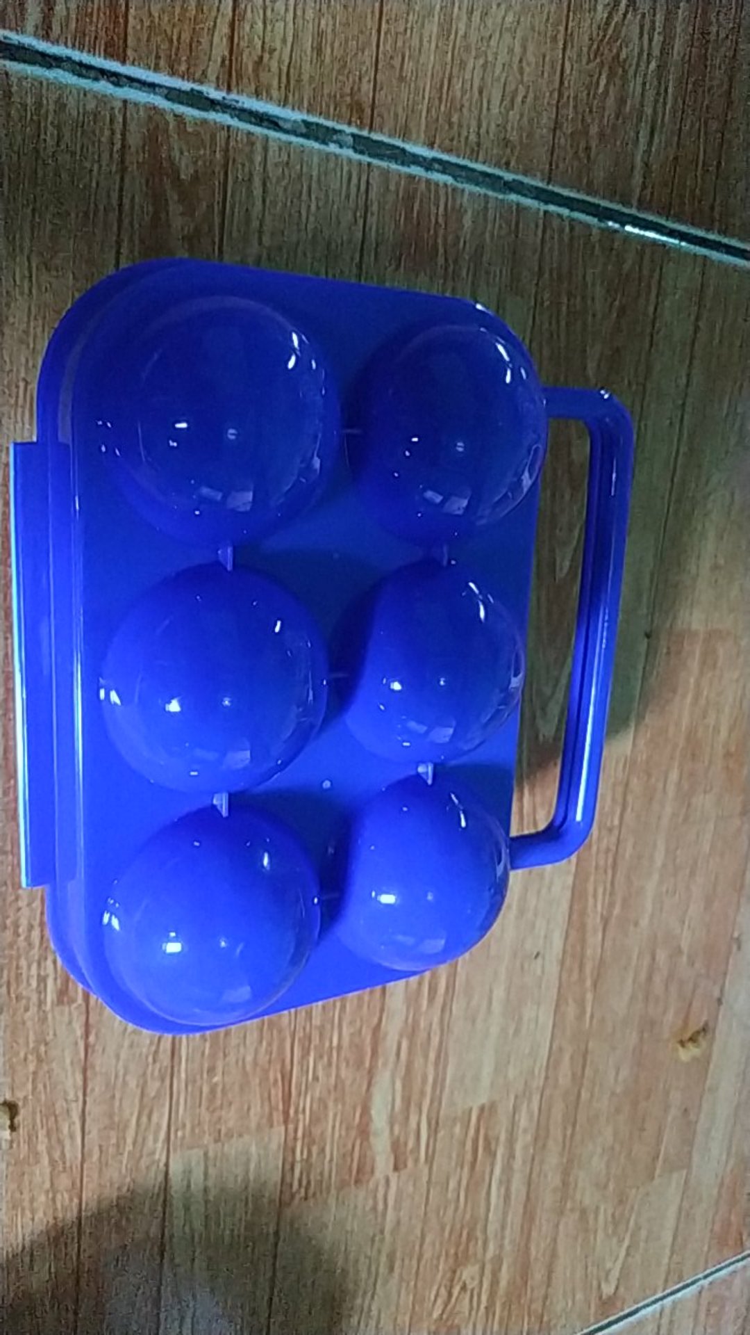 (promo Termurah) Egg Case Egg Holder Box Wadah Telur Hiking Camping Outdoor Alat Dapur Isi 6-12