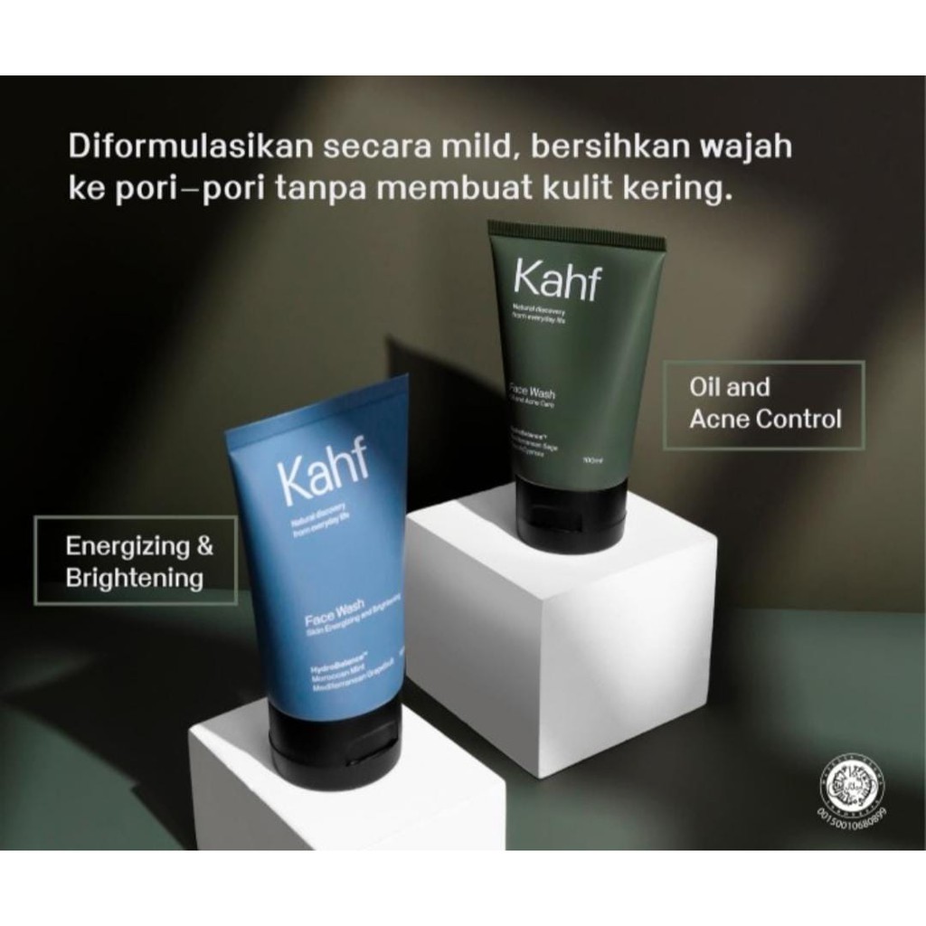 Kahf Skin Energizing and Brightening Face Wash 100 ml