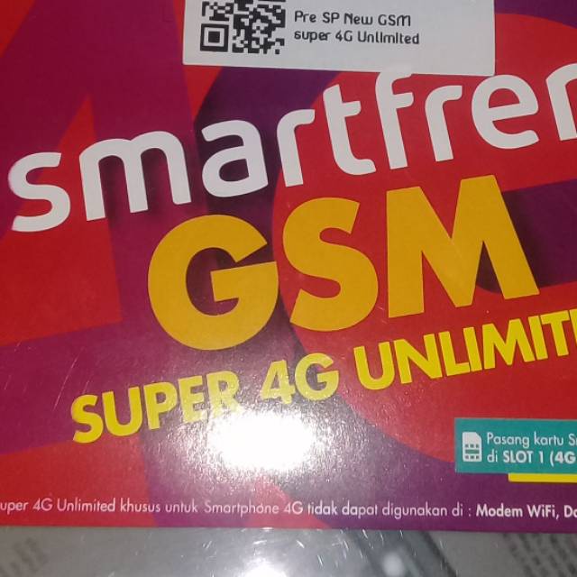 Kartu perdana Smartfren Unlimited