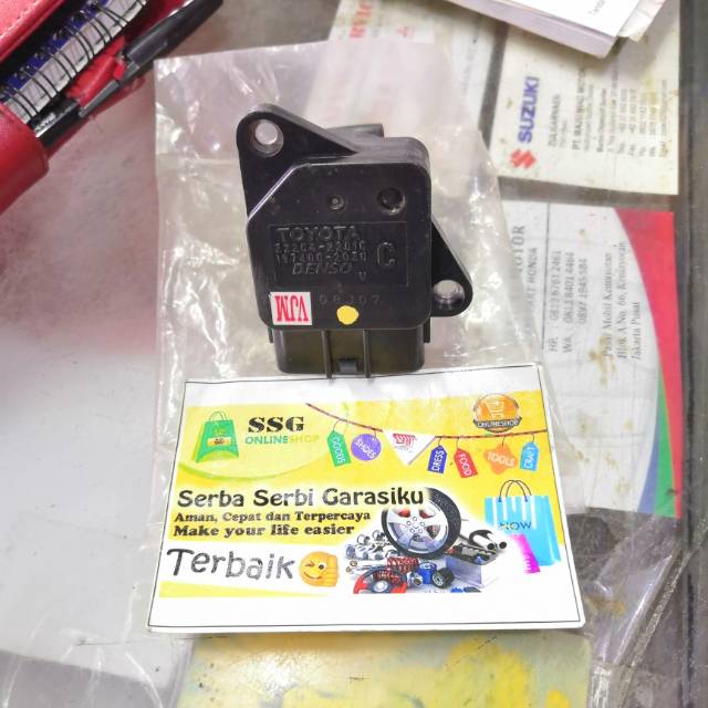 Jual Maf map sensor air flow Alphard Camry Harrier Original | Shopee ...