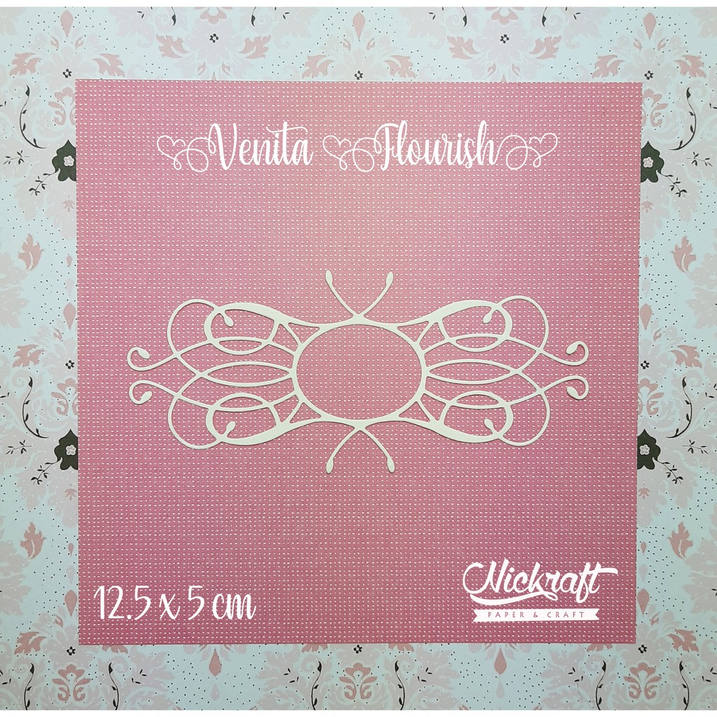 

VENITA FLOURISH - Bahan Scrapbook