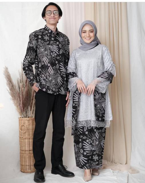 KAHIYANG set || set kebaya batik free selendang bisa Couple sama KEMEJA atau HEM