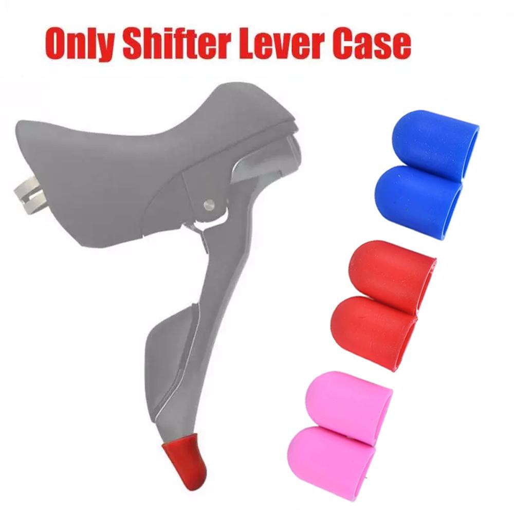 Lanfy Shifter Lever Case Universal Sepeda Derailleur Sepeda Jalan Kepala Lengan Silikon Sepeda Gunung Tuas Rem Pelindung