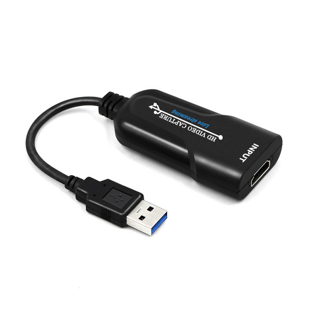 Video Capture Card USB 3.0 Video Conferencing Grabber Audio Video Capturing Device 1080P ❥huiteni.id