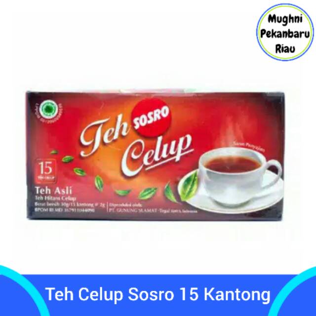 

Sosro Teh Celup 15 Kantong