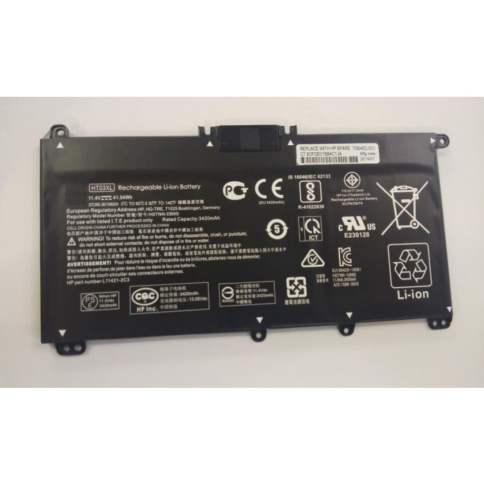 Batre Baterai Laptop Hp 14-CE HT03XL HSTNN-LB8L Original