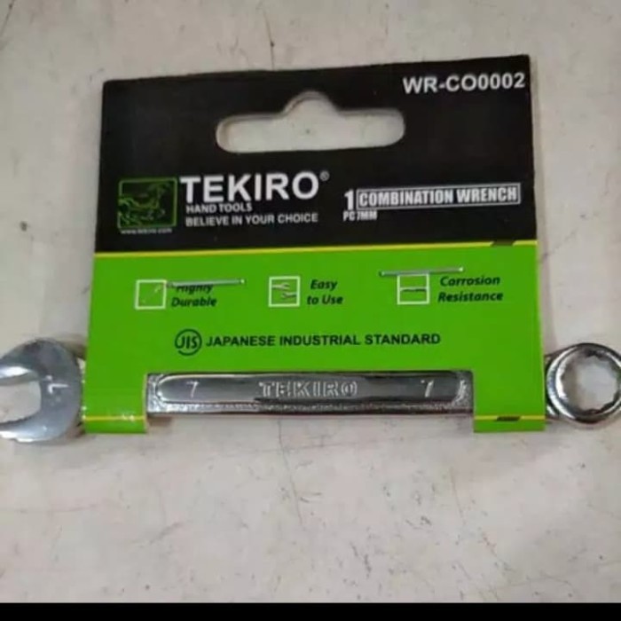 kunci ring pas  7 mm Tekiro