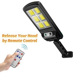 [CEV] Lampu Solar LED Remote Jalan Lampu Taman Tenaga Surya LED Solar Light