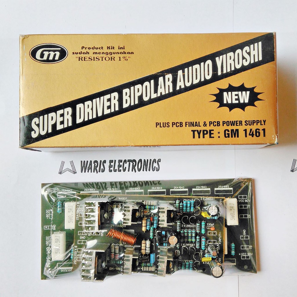 kit driver super yiroshi power audio ampli amplifier GM 1461