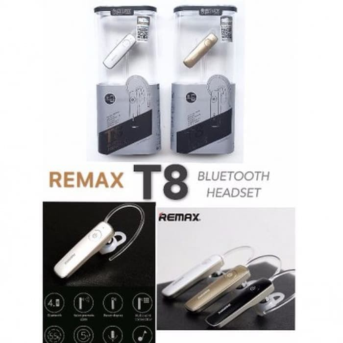 REMAX RB-T8 BLUETOOTH HEADSET / EARPHONE