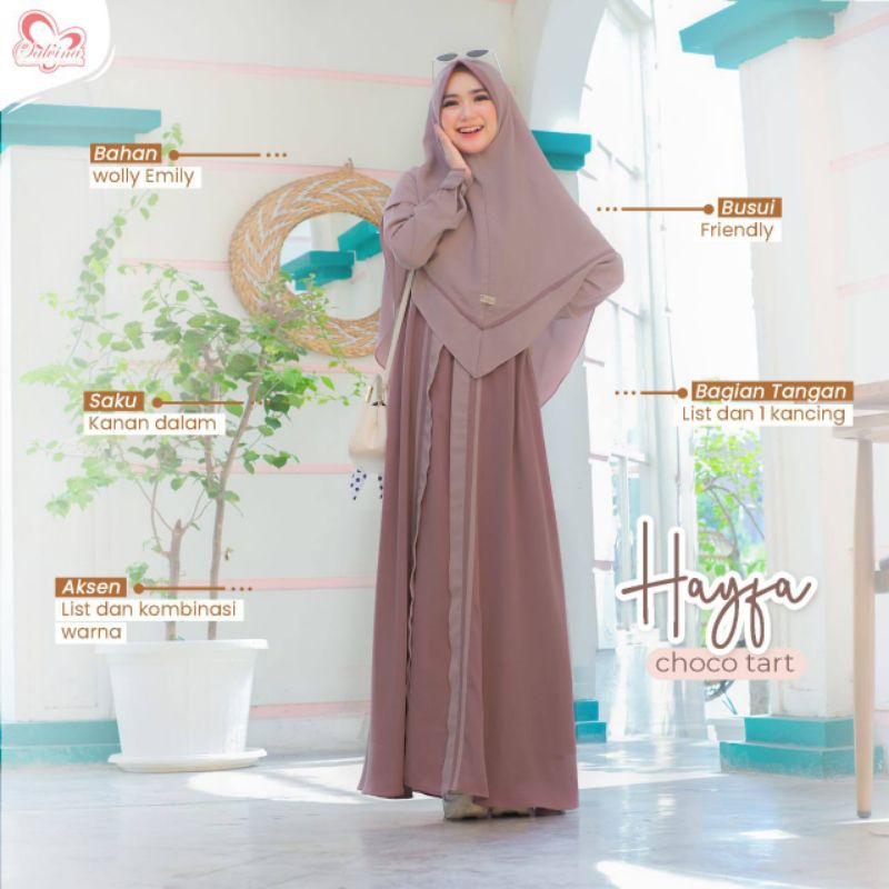 GAMIS HAYFA DRESS ORIGINAL BY SALVINA