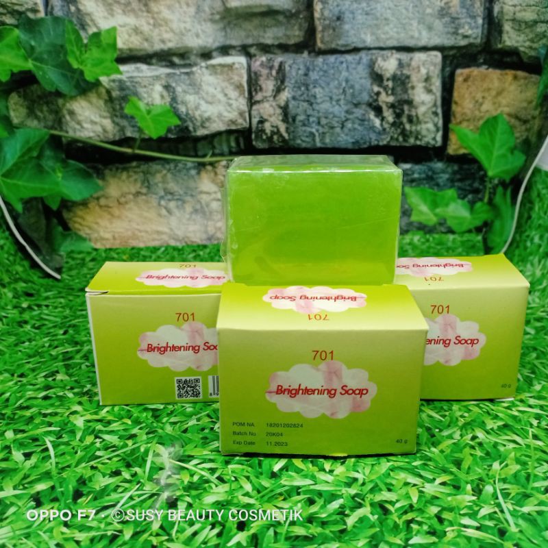 Sabun 701 Hijau Brightening Soap Ecer Bpom