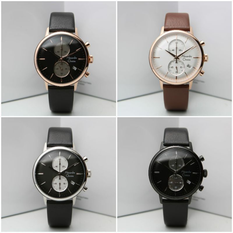 0JAM TANGAN PRIA ALEXANDRE CHRISTIE AC 6572 ORIGINAL GARANSI RESMI