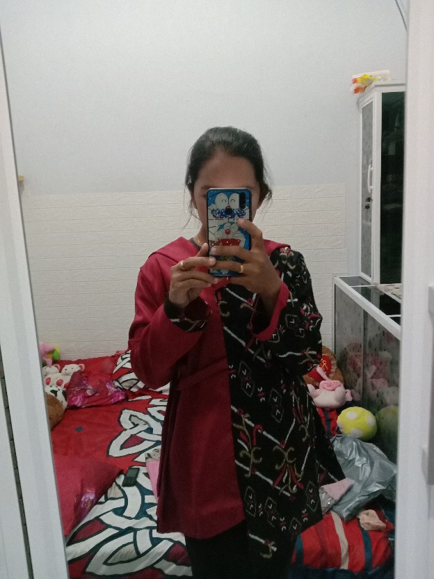 Batik Wanita Asj Sa Hrb026 Kenongo Kemeja Tosca Pendek