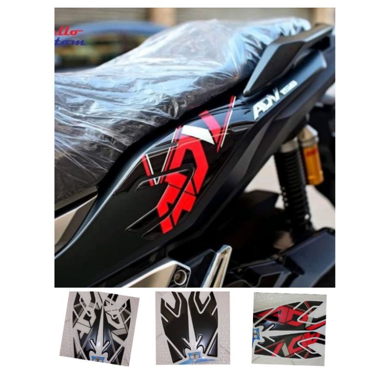 Sticker Stiker Timbul Resin Body Samping Honda Adv 150