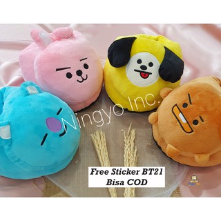  BT21  BTS SANDAL  KAMAR RUMAH BONEKA ANAK  WANITA KOREA ANTI 