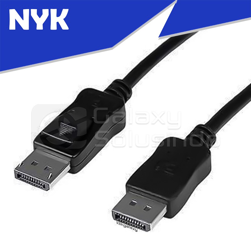 NYK Displayport (DP) To Displayport (DP) Cable - 1.5M / 1.5 Meter