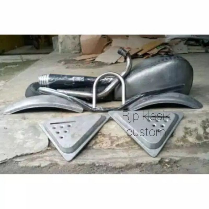 Paket Hemat Lengkap Japstyle Bodi Set Tangki Bahan Japstyle Mentah Custom Japstyle Caferacer Terlari