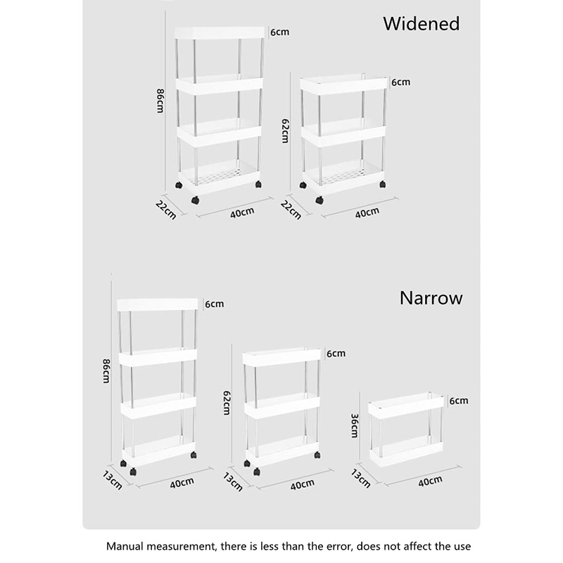 NARA TROLLEY 4 LAYER RAK SERBAGUNA PORTABLE MURAH / RAK DORONG / RAK DAPUR / RAK BUMBU NARA 4 LAYER