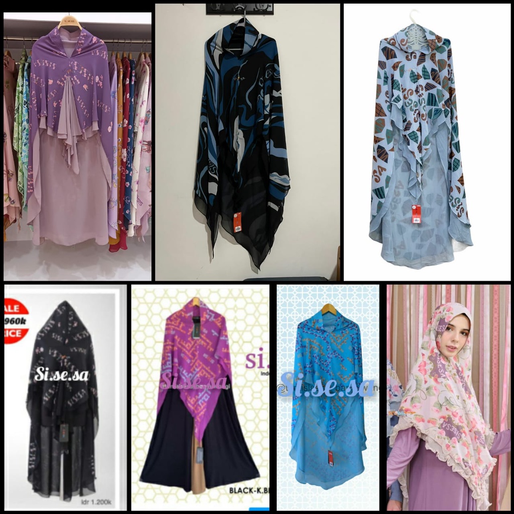 [SI.SE.SA CLOTHING] KHIMAR HIJAB SYARI  By Sisesa Clothing