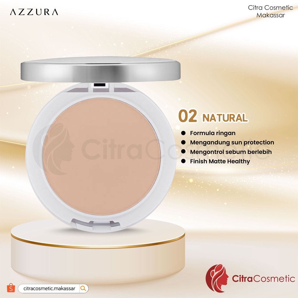 Azzura Compact Powder Fresh Look Series