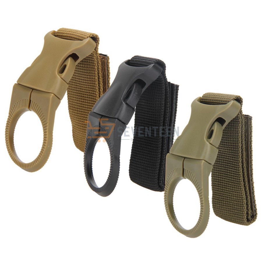 PENGAIT GANTUNGAN BOTOL AIR MINUM BACKPACK HANGER SERBAGUNA BUCKLE HOOK CARABINER BELT MURAH