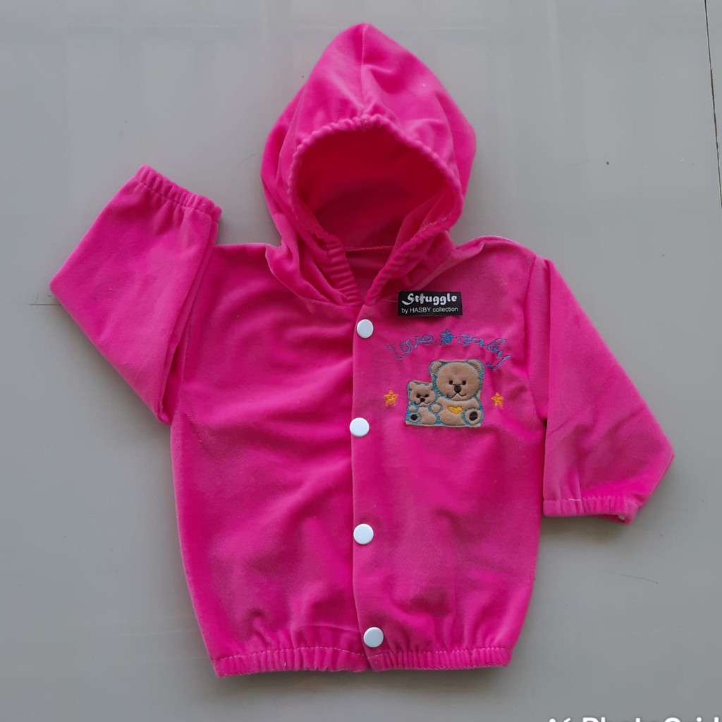 jaket bayi halus