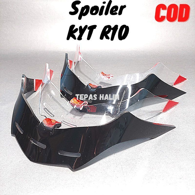spoiler helm KYT R10 / spoiler KYT R10 / spoiler KYT R 10 / spoiler helm /spoiler helm KYT /