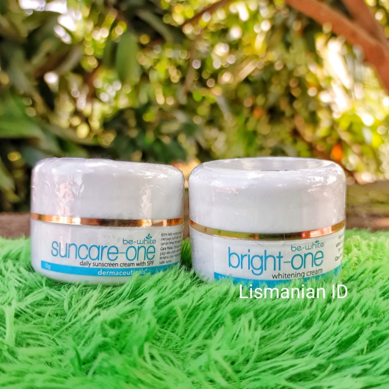 Be-White Suncare One / Bright One - Krim Siang Malam Flek, Cerah & Glowing