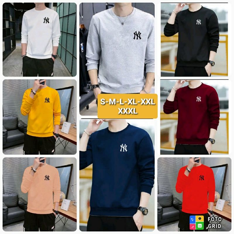 ATASAN PRIA KAOS NEWYORK BABYTERRY