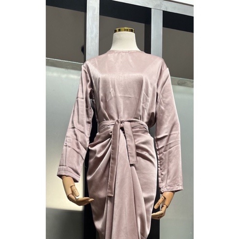 zumaru inner long sleeve (hijab) warna hazelnut