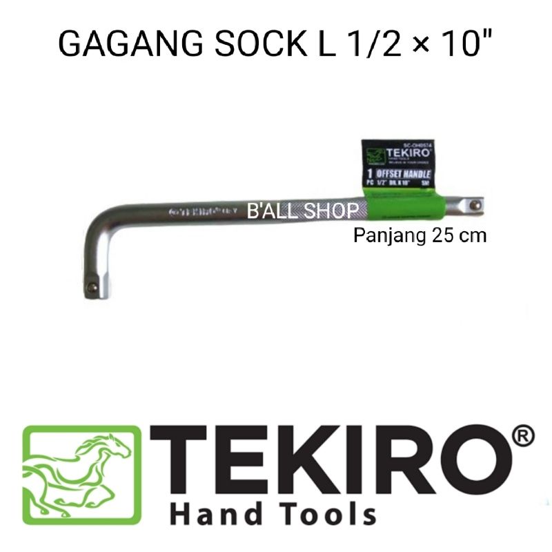 Gagang sock L 1/2 x 10 Tekiro