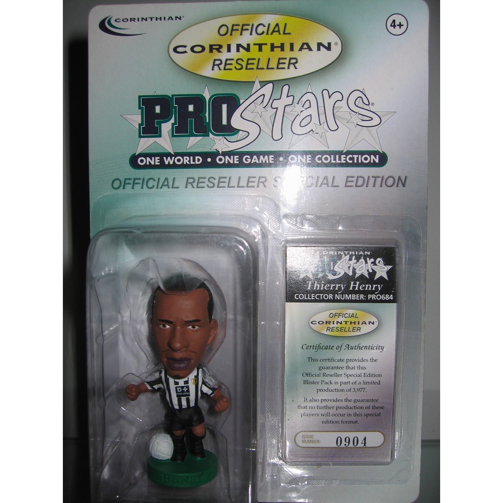PROMO THIERRY HENRY JUVENTUS CORINTHIAN PROSTARS